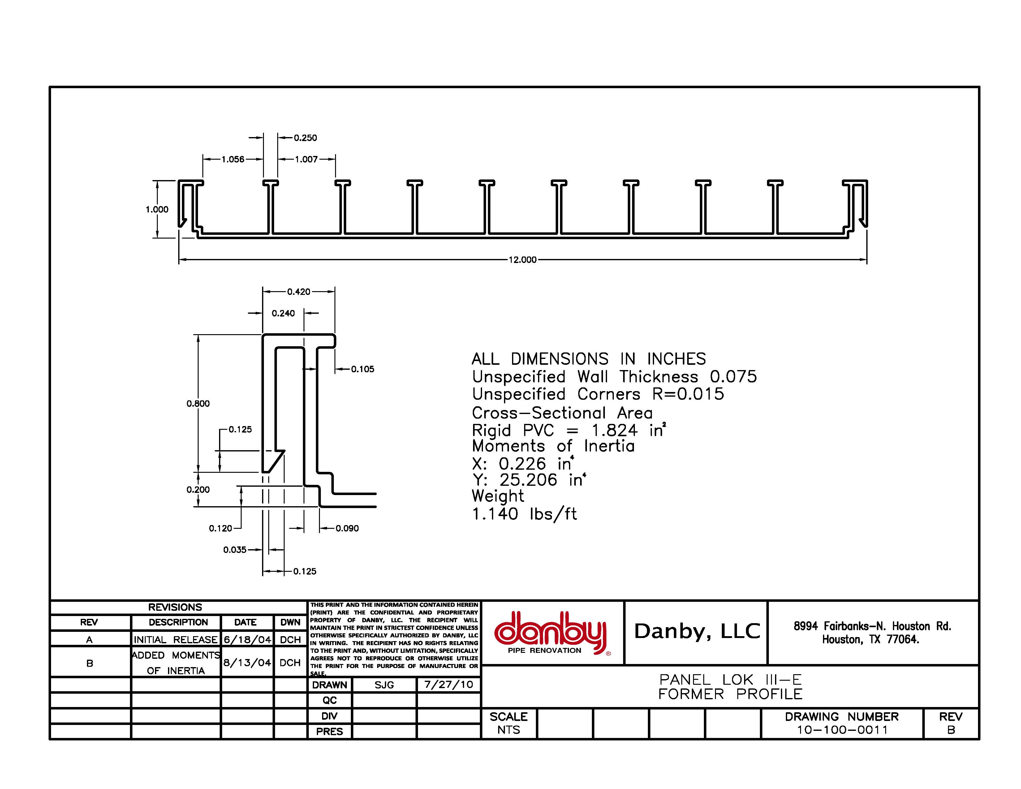 Former Profile PL3E 1" | Danby LLC.