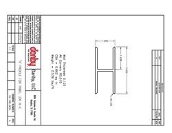 H Profile PL3E 1" | Danby LLC.