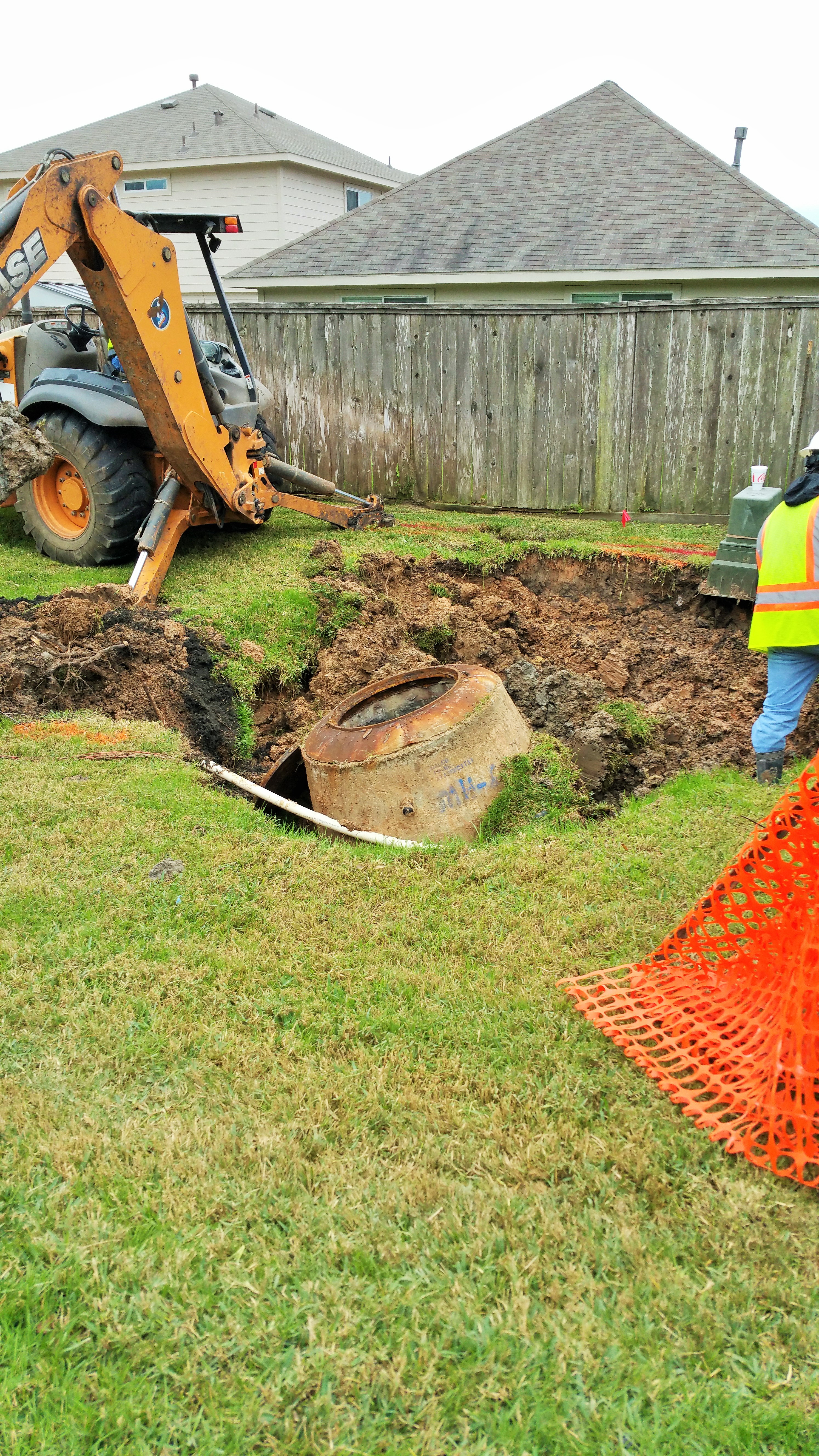 60" Manhole Replacement | Danby PVC Lining