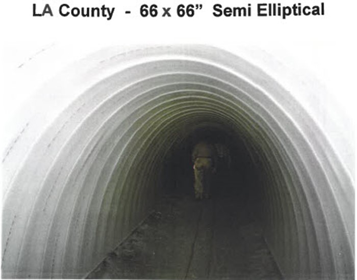 66” x 66” Semi-Elliptical Sewer | Danby, LLC.