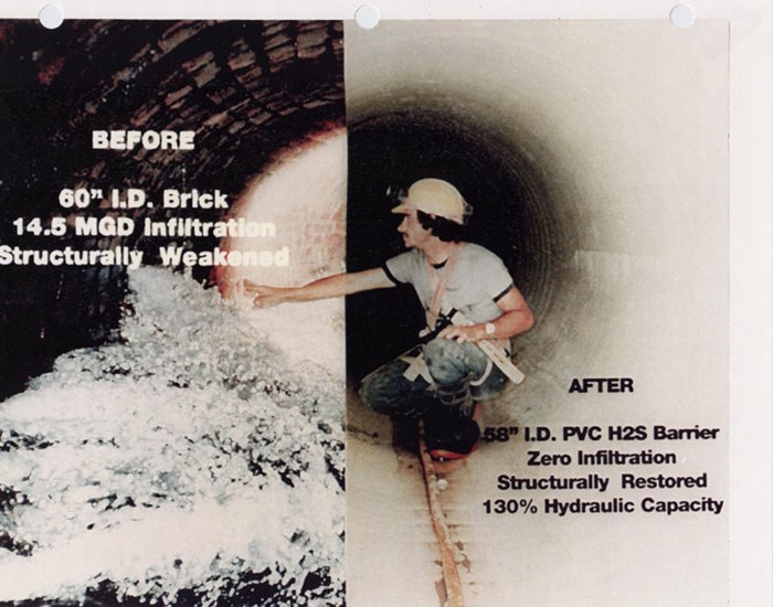 60" Brick Cave Creek Rehab - 1990 | Danby, LLC.